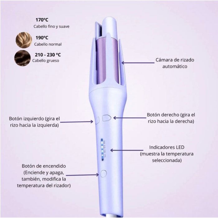 Rizador de Pelo 3 en 1